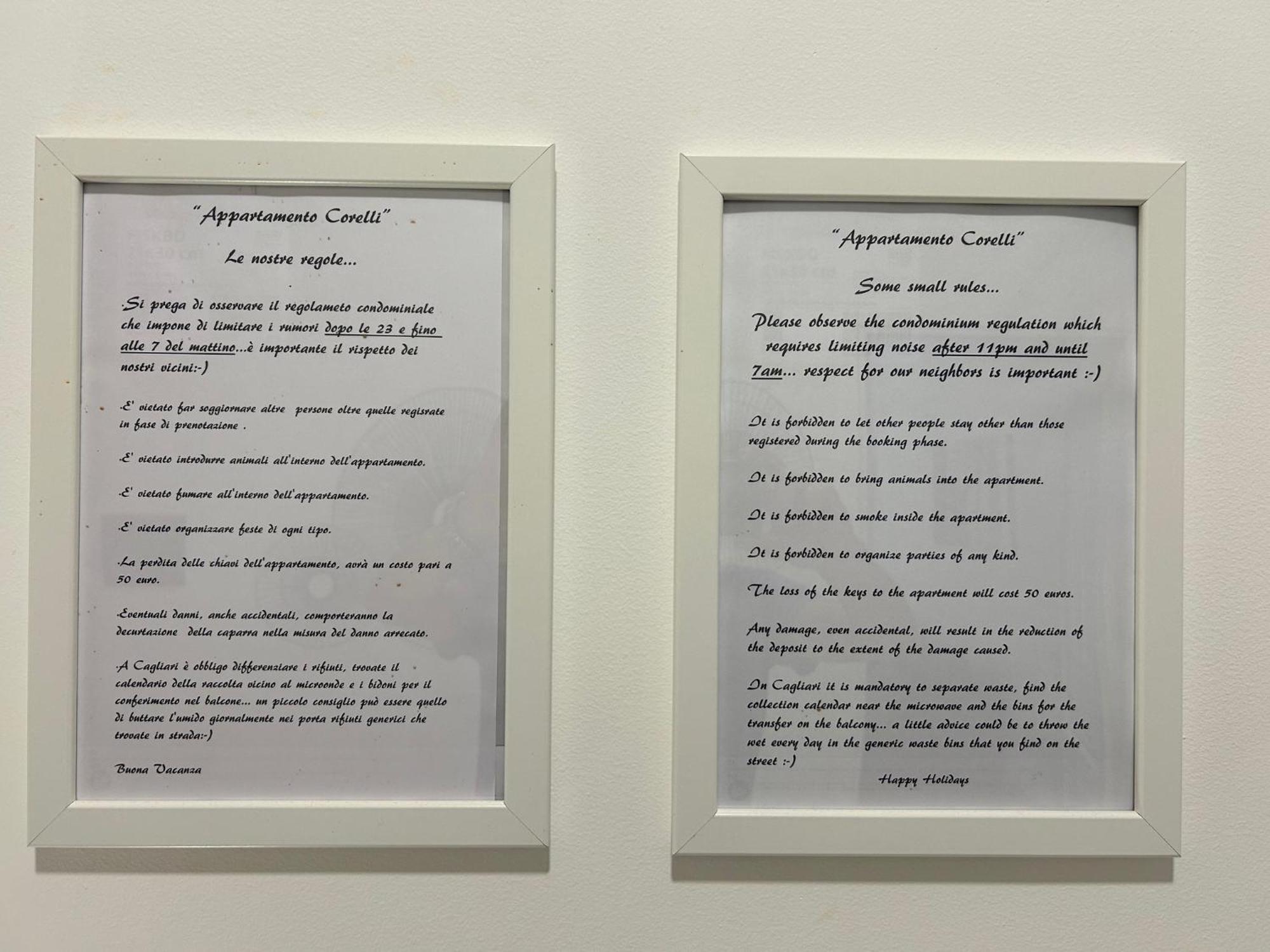 Appartamento Corelli Cagliari Zewnętrze zdjęcie